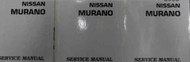 2007 Nissan Murano Service Repair Shop Manual 4 Volume Set FACTORY OEM LOOK HUGE
