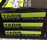 2009 TOYOTA YARIS Service Repair Shop Manual Set FACTORY NEW TOYOTA HUGE