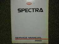 2003 KIA Spectra Service Repair Shop Manual FACTORY How To Fix Book OEM 03 x