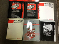 2003 TOYOTA 4RUNNER 4 RUNNER Service Repair Shop Manual Set W EWD & TRANS BOOK