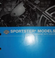 2009 Harley Davidson Sportster Parts Catalog Book Manual NEW 2009