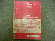 1979 79 MAZDA GLC Service Repair Shop Manual FACTORY OEM BOOK 79 RARE WORN