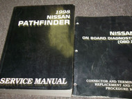 1998 NISSAN PATHFINDER PATH FINDER SUV Service Shop Repair Manual SET OEM BOOK x