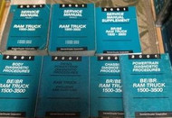 2001 Dodge Ram Truck 1500 2500 3500 Service Shop Repair Manual SET W DIAGNOSTICS