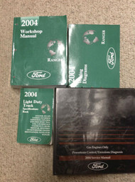 2004 Ford RANGER TRUCK Service Shop Repair Manual Set W PCED EWD & SPECS HUGE