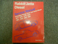 1977 1984 VW Rabbit Jetta Diesel Service Repair Shop Manual FACTORY BOOK 77 84 x