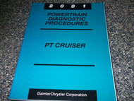 2001 Chrysler PT Cruiser Powertrain Diagnostic Procedure Manual FACTORY OEM BOOK