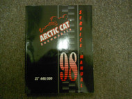 1998 ARCTIC CAT ZL 440 500 Service Repair Shop Manual BOOK 98 OEM FACTORY x