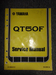 1979 Yamaha QT50F QT 50F QT 50 F Service Repair Shop Manual OEM FACTORY 79 X