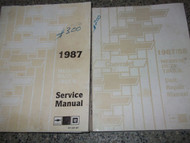 1987 Chevy MEDIUM DUTY Truck Service Shop Repair Book Manual 87 SET FACTORY X