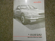 1989 Acura Legend Coupe Service Repair Shop Manual FACTORY OEM BOOK 89 x