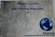 2001 FORD MUSTANG Electrical Wiring Diagrams Service Shop Repair Manual WATER