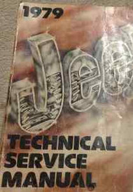 1979 JEEP CJ-7 CJ7 CJ SCRAMBLER CHEROKEE WAGONEER Service Shop Repair Manual NEW