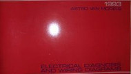 1993 CHEVY ASTRO VAN Electrical Wiring Diagram Service Repair Shop Manual EWD