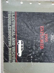 1995 FORD EXPLORER Electrical Wiring Diagrams Service Shop Repair Manual EVTM