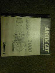 2000 Arctic Cat Service Manual Snowmobile Edition FACTORY OEM BOOK 00 2 VOL SET