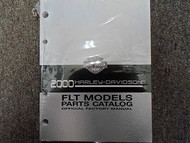 2000 Harley Davidson FLT Models Parts Catalog Manual FACTORY BOOK OEM NEW x