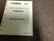 2012 Yamaha GRIZZLY 300 YFM30GB YFM 30GB Repair Service Shop Manual 116162516 x