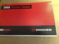 2005 DODGE STRATUS SEDAN Factory Owners Manual Booklet Glove Box Mopar OEM DEAL