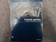 2009 Harley Davidson FXDFSE Parts Catalog Manual FACTORY OEM BOOK X