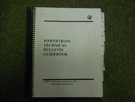 2005 VW Powertrain Technical Bulletin Guidebook Service Manual OEM FACTORY 05