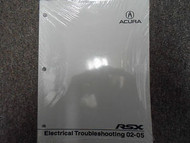 2002 2003 2004 2005 Acura RSX Electrical Troubleshooting Service Repair Manual x