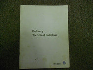 1999 2000 VW Delivery Technical Bulletins Service Manual FACTORY OEM BOOK 99 00