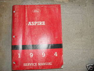 1994 Ford Aspire Service Repair Shop Manual Oem 94