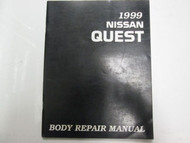 1999 Nissan Quest Body Repair Shop Manual FACTORY OEM Book Used 99