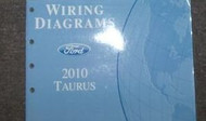 2010 FORD TAURUS Electrical Wiring Diagrams Shop Service Manual EWD OEM 2010
