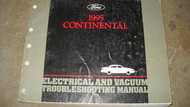 1995 Lincoln Continental Service Shop Manual Electrical