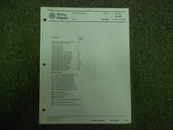 1985 1986 VW Jetta Power Windows Wiring Diagram Service Manual OEM FACTORY 85 86