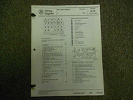 1986 VW Scirocco Main Wiring Diagram Stereo Radio Wiring Diagram Service Manual