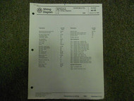 1984 VW Quantum 5 Cylinder Fuel Systems Sunroof Wiring Diagram Service Manual 84