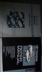 1998 Toyota Rav4 Rav 4 RAV4 Service Shop Repair Manual SET W ELECTRICAL DIAGRAM