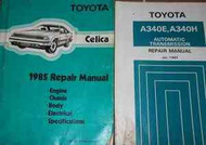 1985 TOYOTA CELICA Repair Service Shop Repair Manual SET OEM x FACTORY BOOKS