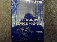 2005 Polaris TRAIL SPORT SUPERSPORT 500 INDY Service Shop Repair Manual OEM NEW