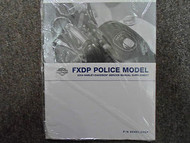 2004 Harley Davidson FXDP Police Model Service Repair Shop Supplement OEM NEW