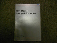 1991 VW Model Change Information Service Training Repair Shop Manual BOOK OEM 91