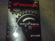 2003 Honda ST1100P MOTORCYCLE Service Shop Repair Manual ADDENDUM FACTORY OEM X
