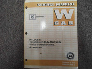 2005 BUICK Century Service Shop Repair Manual VOLUME 2 FACTORY OEM BOOK 05