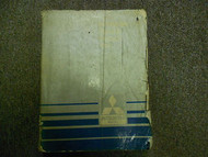 1984 MITSUBISHI Starion Service Repair Shop Manual OEM BOOK 84 FACTORY DAMAGED