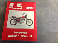 1980 KAWASAKI KZ250 KZ 250 MOTORCYCLE Service Repair Shop Manual C1 D1 G1 OEM