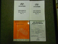 1999 HYUNDAI SONATA Service Repair Shop Manual 4 VOL SET OEM BOOK 99 DEAL HUGE