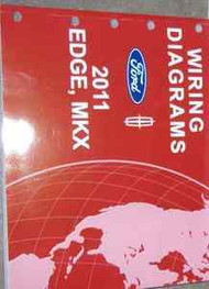 2011 FORD EDGE LINCOLN MKX Electrical Wiring Diagram Service Shop REPAIR Manual