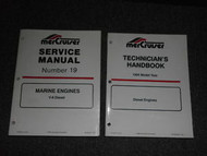 MerCruiser # 19 V-8 Diesel Engine Service Manual Set