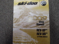 2009 Ski Doo REV XP REV XR 2 Stroke Service Repair Shop Manual FACTORY OEM 09 x