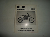 2003 Kawasaki KX125 KX250 Motorcycle Service Repair Shop Manual NEW 2003