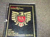 1987 Honda Gold Wing GL1200 Electrical Service Shop Repair Manual FACTORY x