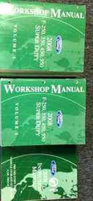 2008 Ford F-250 F-350 F450 550 TRUCK Service Shop Repair Manual Set x P DELIVERY